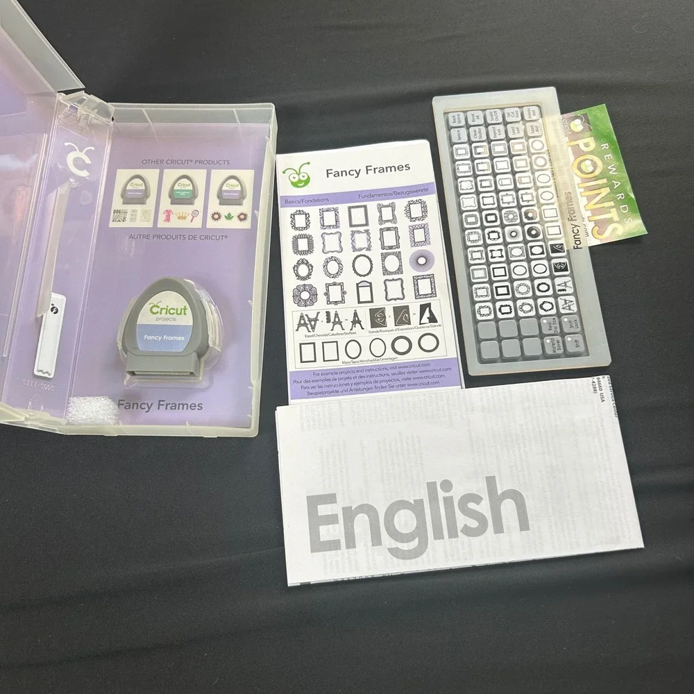 cricut projects fancy frames cartridge link status unknown